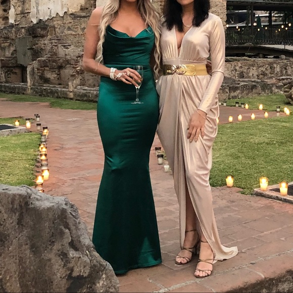 Time Maxi Dress Green Hello Molly 